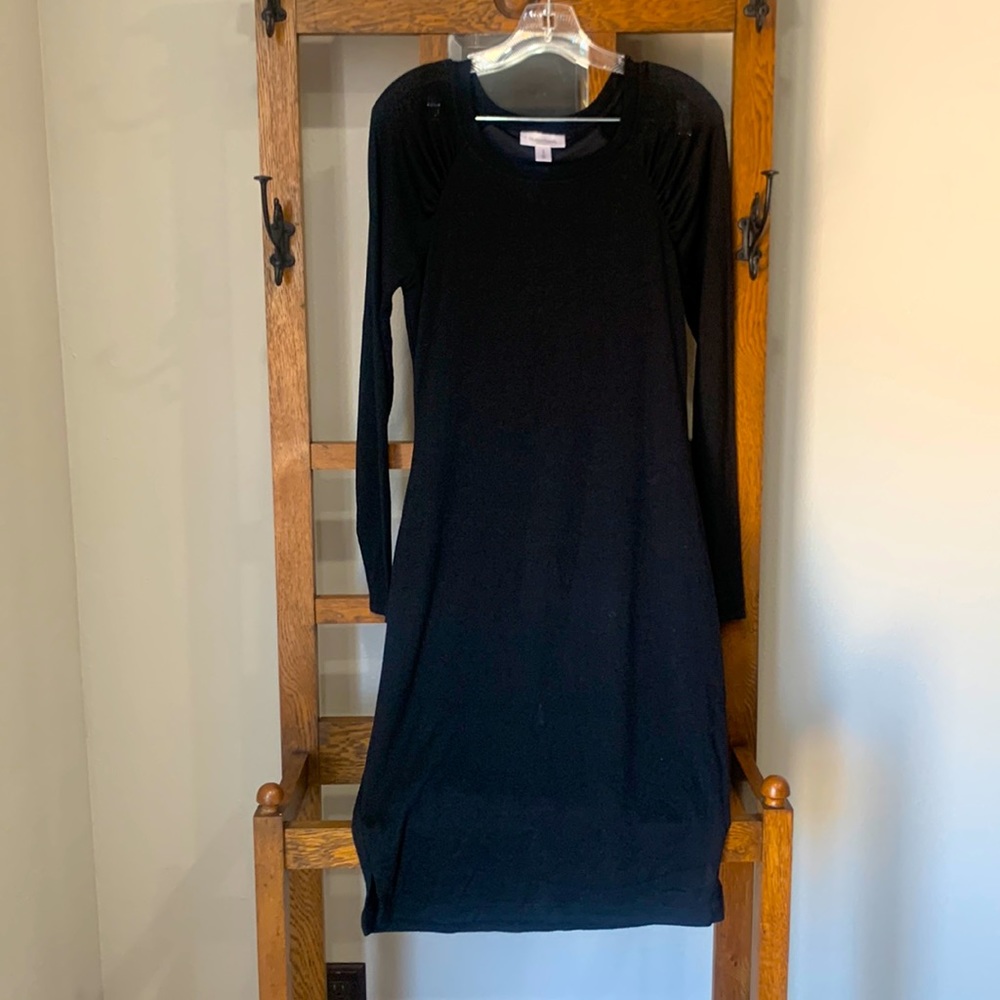 Motherhood Maternity midi sweater dress. Gently worn, no snags or holes.
